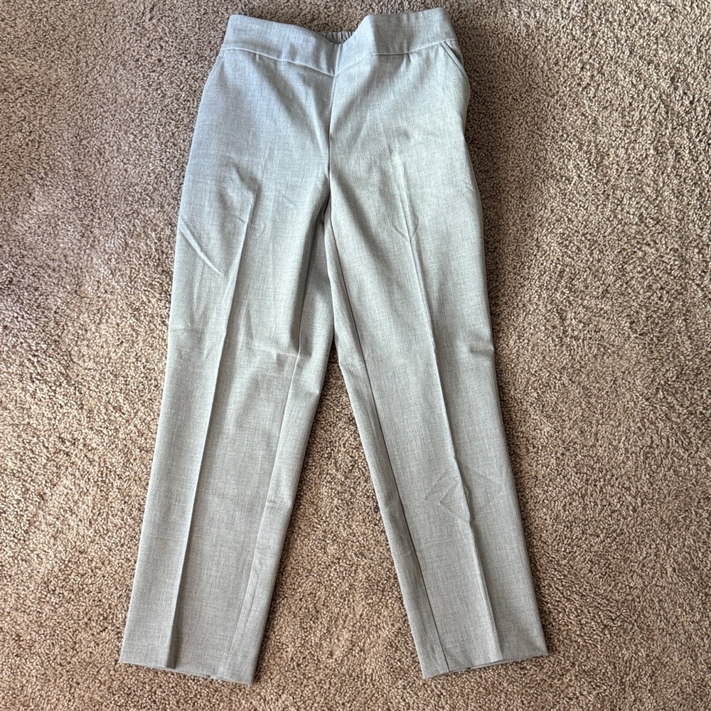 Hilary Radley Light Gray Trousers